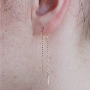 Melissa Joy Manning Silver Horseshoe Earrings ✨